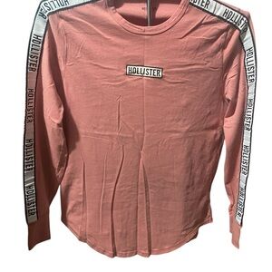 Hollister Blush Pink Crew Neck T-Shirt